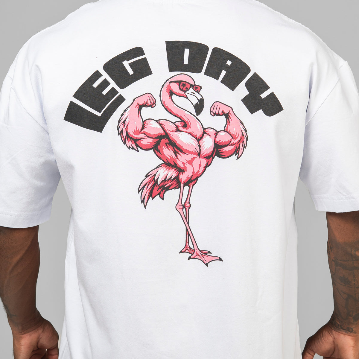 Camiseta Oversized Leg Lover Branco