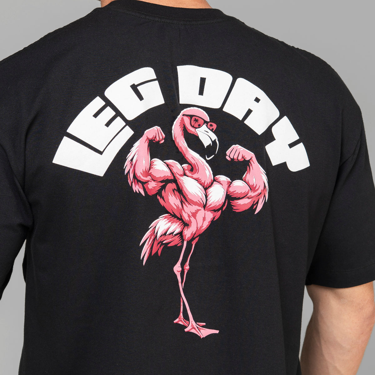 Camiseta Oversized Leg Lover Preto