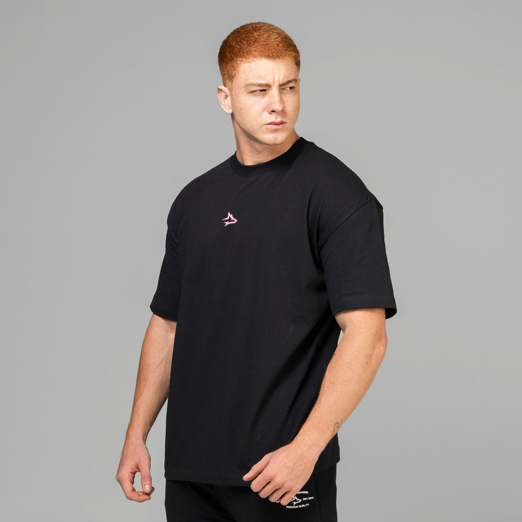 Camiseta Oversized Leg Lover Preto