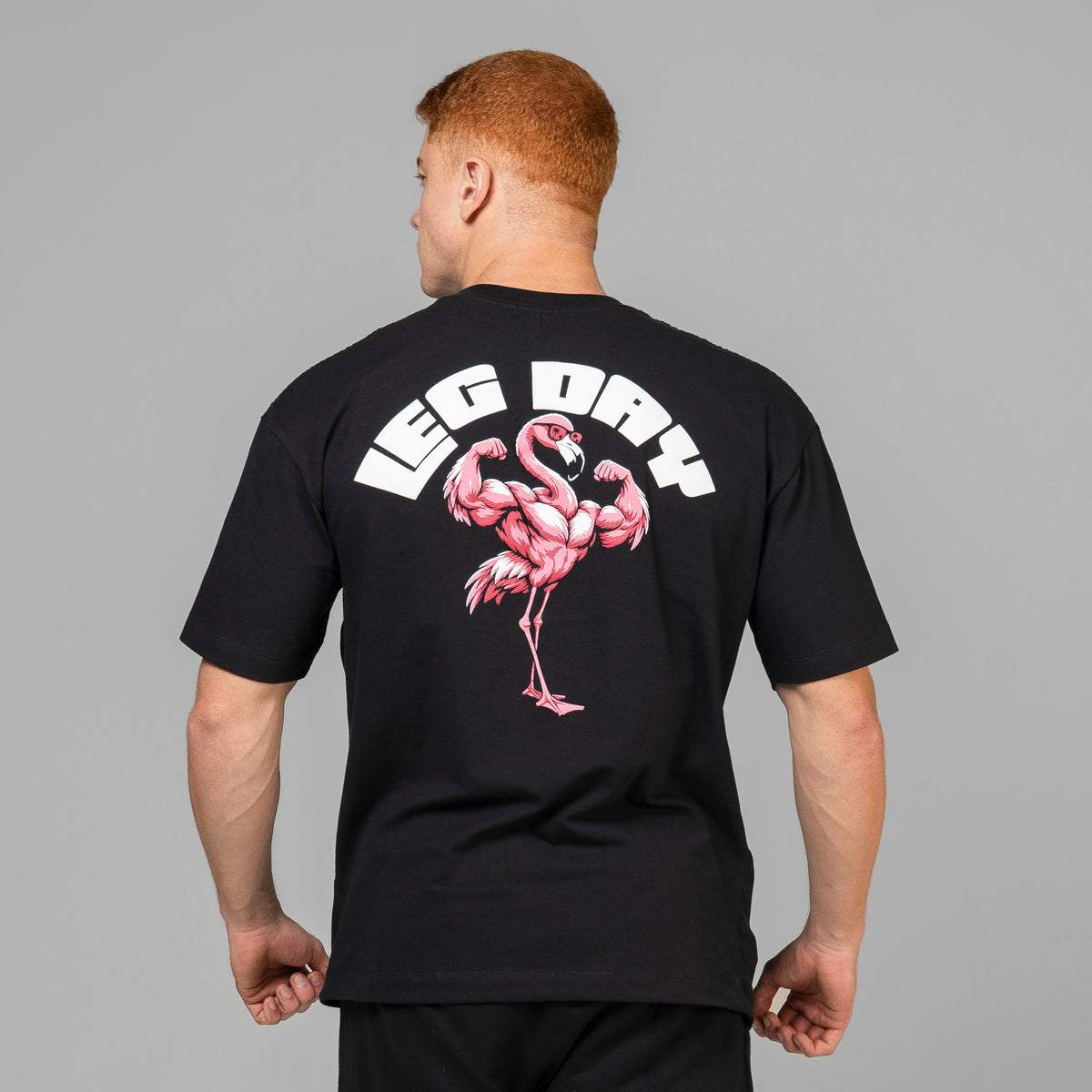 Camiseta Oversized Leg Lover Preto