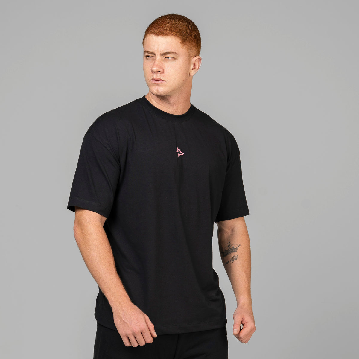 Camiseta Oversized Leg Lover Preto
