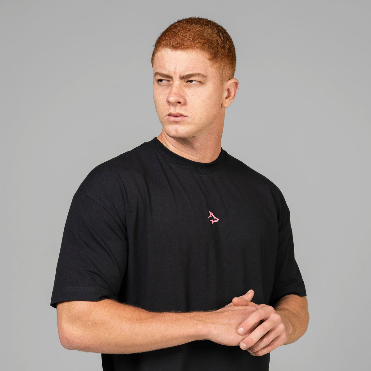 Camiseta Oversized Leg Lover Preto