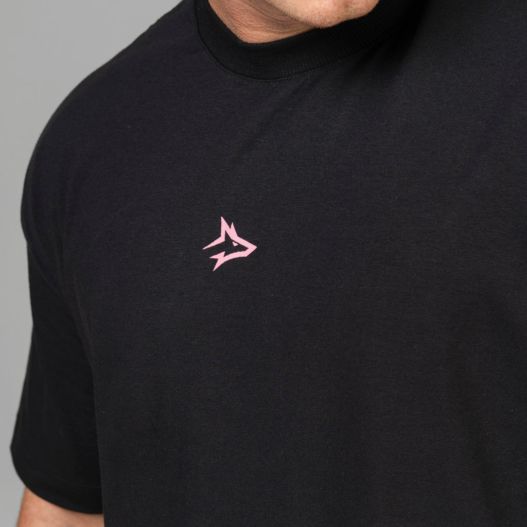 Camiseta Oversized Leg Lover Preto
