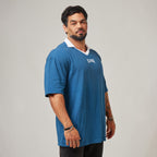 Camiseta Oversized Legacy Azul Vintage