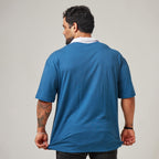 Camiseta Oversized Legacy Azul Vintage