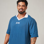 Camiseta Oversized Legacy Azul Vintage