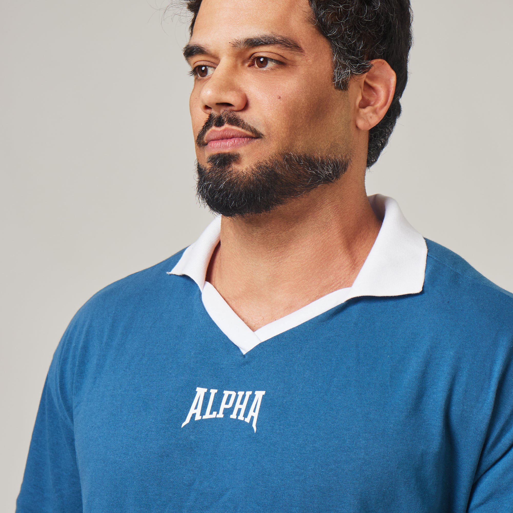 Camiseta Oversized Legacy Azul Vintage