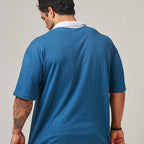 Camiseta Oversized Legacy Azul Vintage