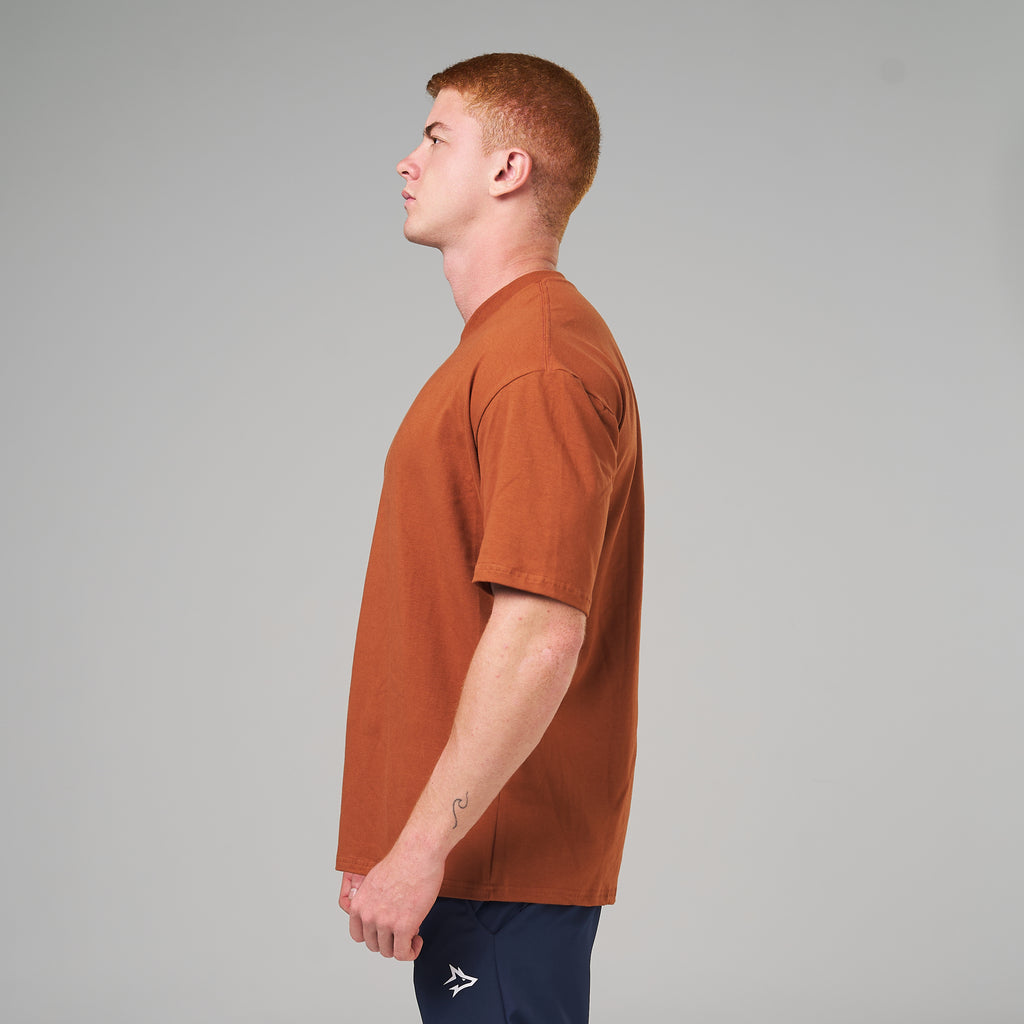Camiseta Oversized Legacy Marrom Telha