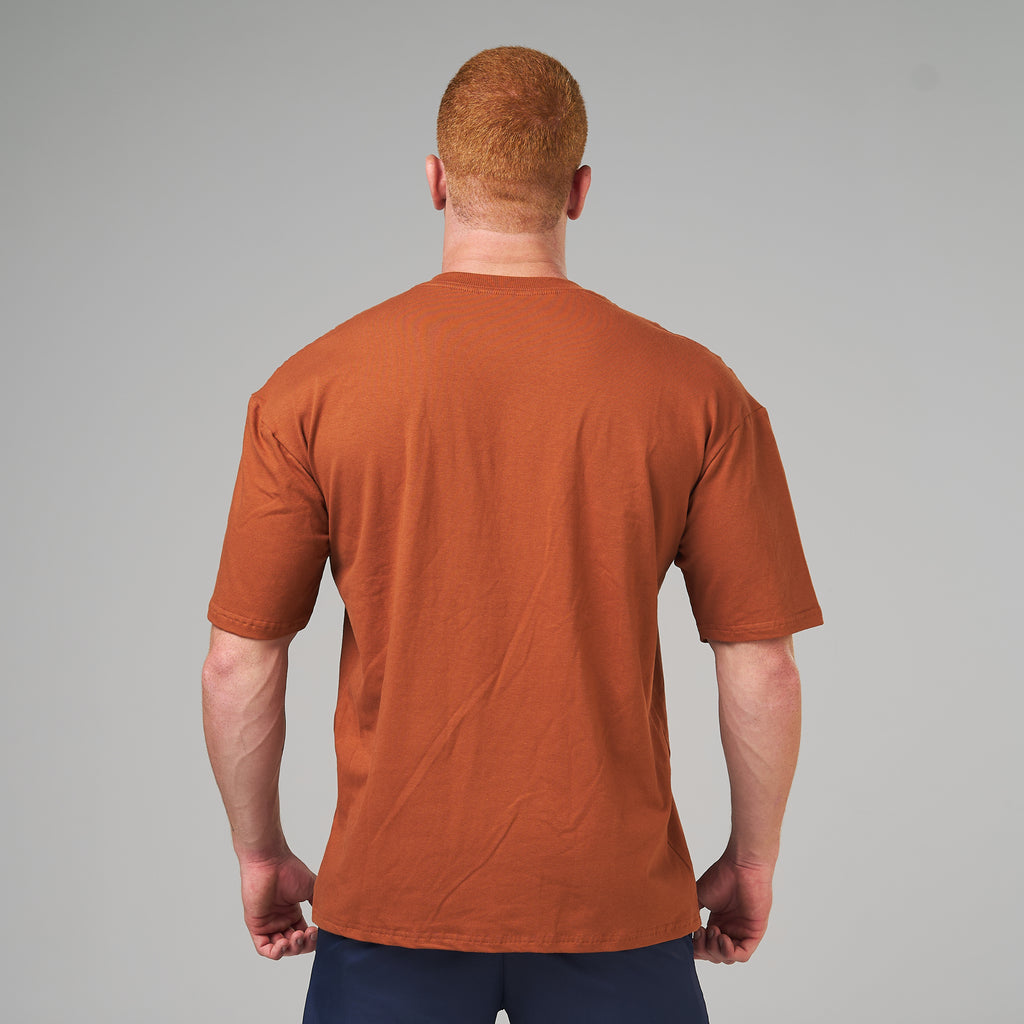 Camiseta Oversized Legacy Marrom Telha