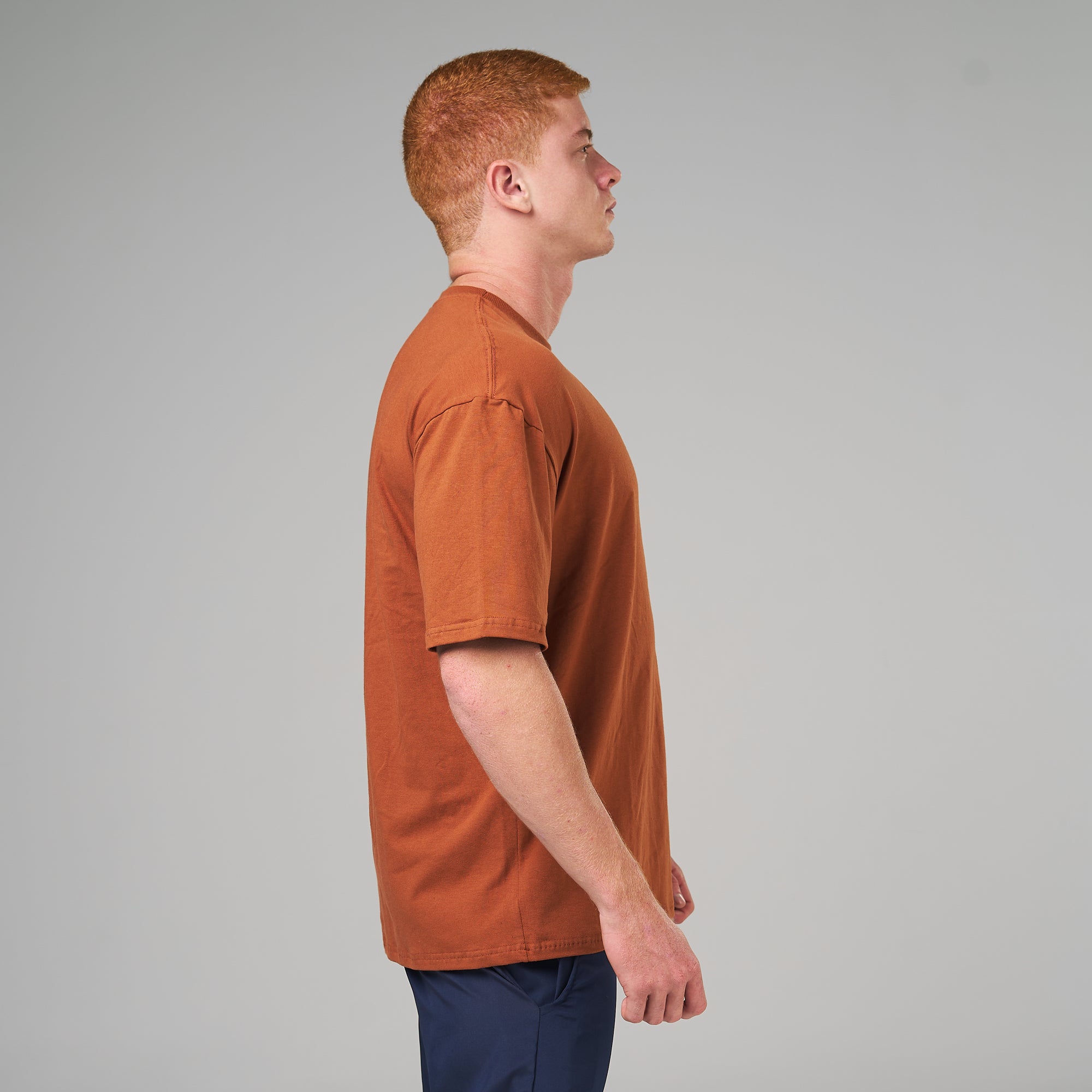 Camiseta Oversized Legacy Marrom Telha