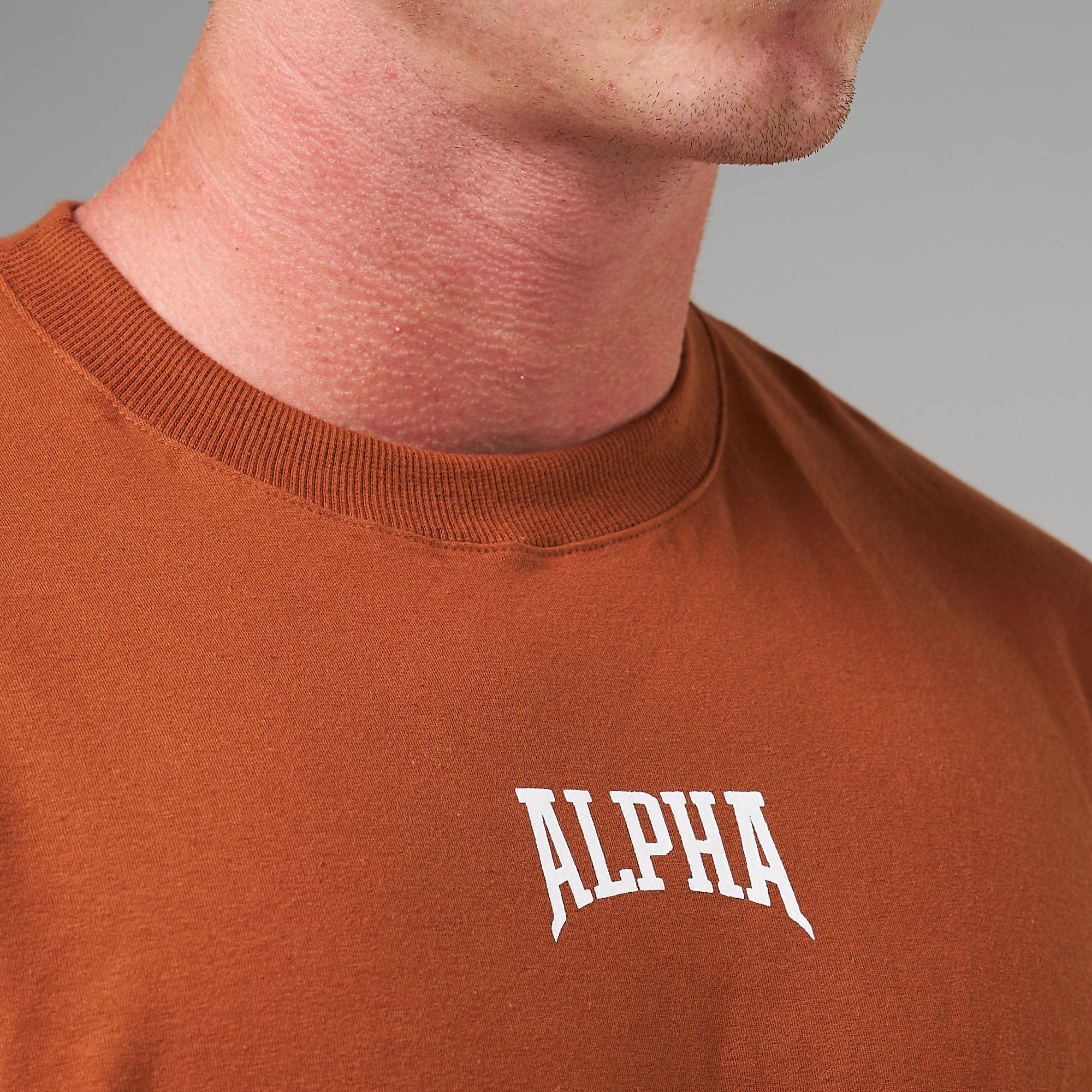 Camiseta Oversized Legacy Marrom Telha