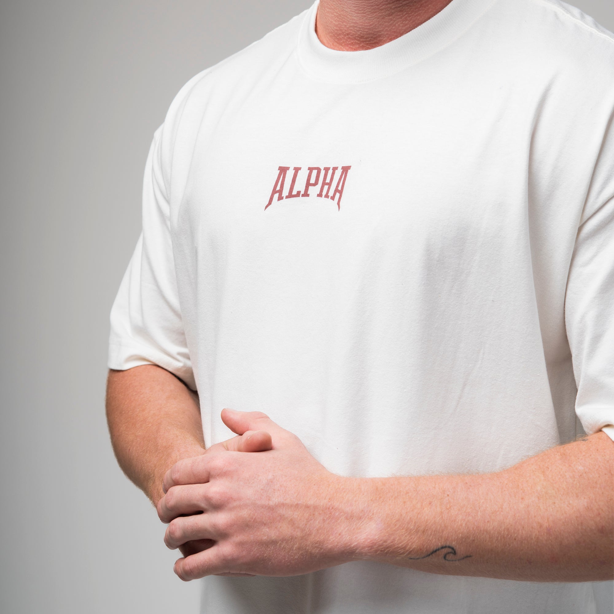 Camiseta Oversized Legacy Off White