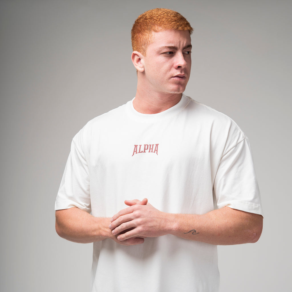 Camiseta Oversized Legacy Off White