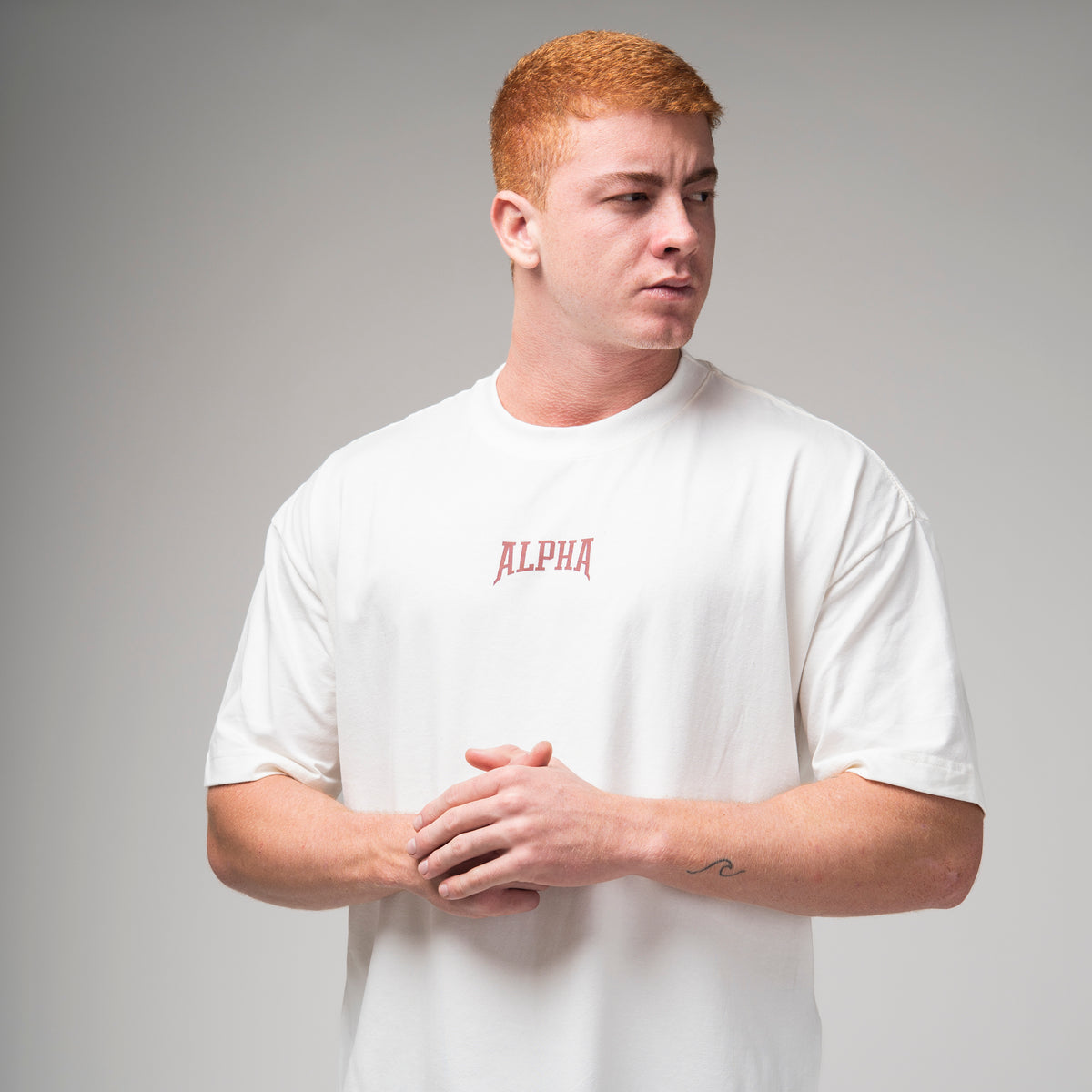 Camiseta Oversized Legacy Off White