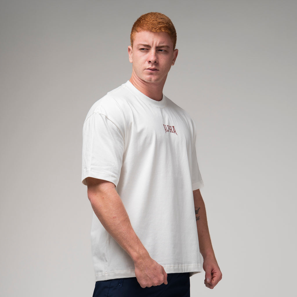 Camiseta Oversized Legacy Off White