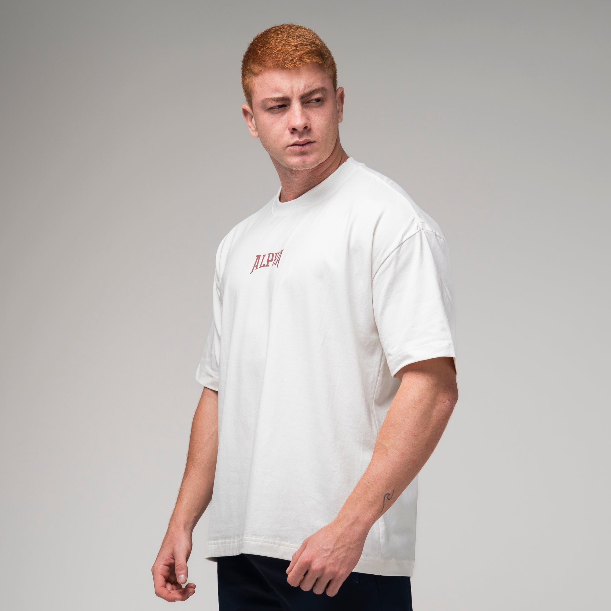 Camiseta Oversized Legacy Off White