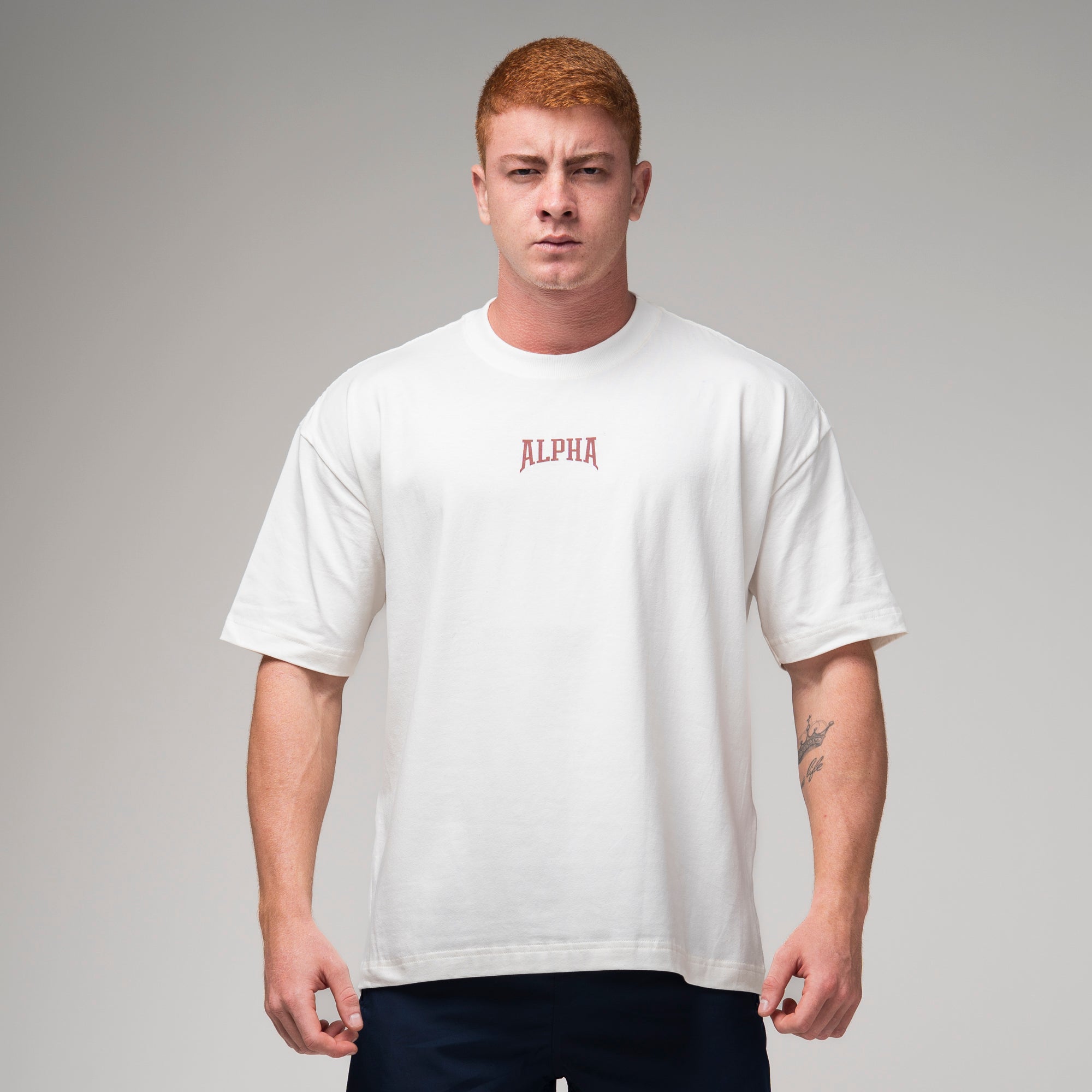 Camiseta Oversized Legacy Off White