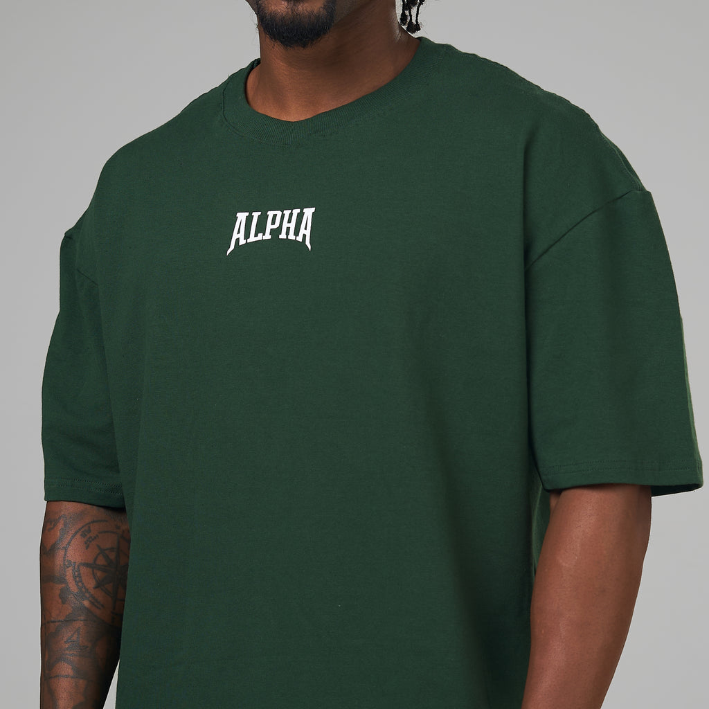 Camiseta Oversized Legacy Verde Musgo