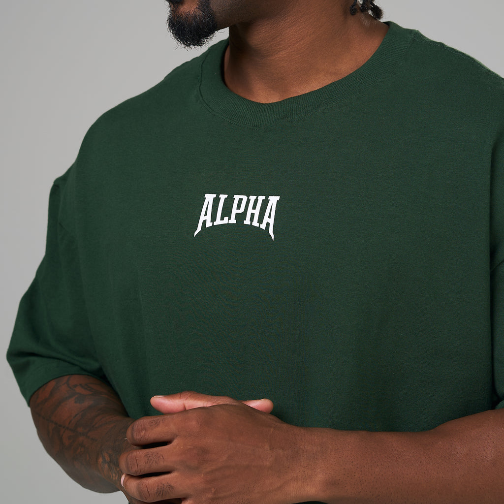 Camiseta Oversized Legacy Verde Musgo