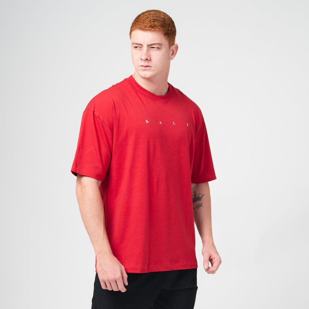 Camiseta Oversized Light Lupus Carmim