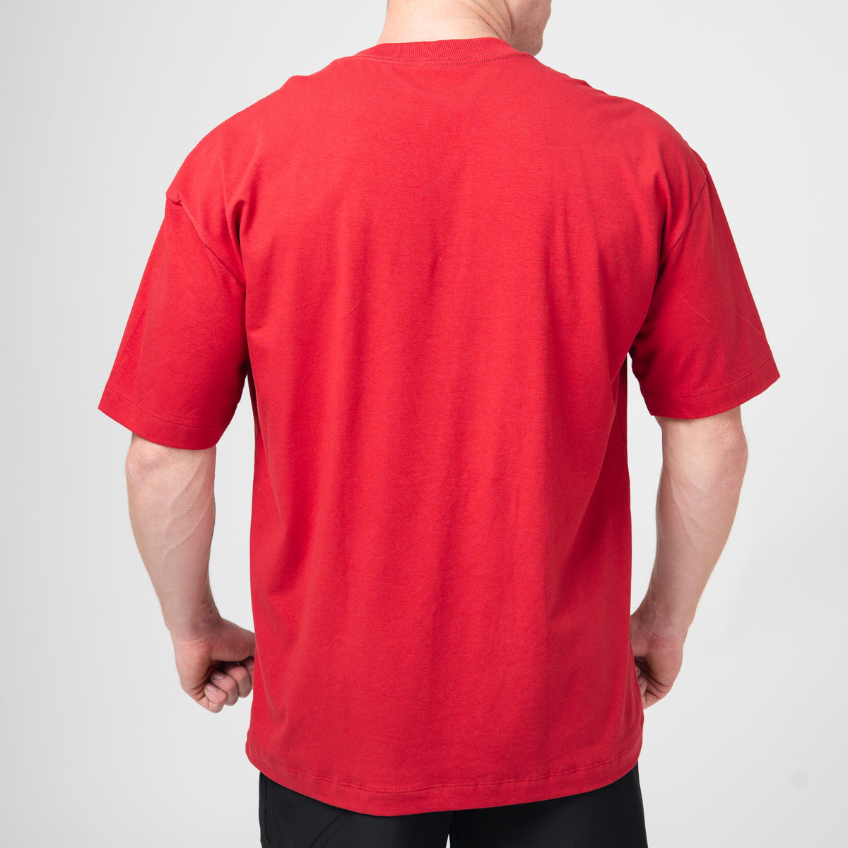 Camiseta Oversized Light Lupus Carmim