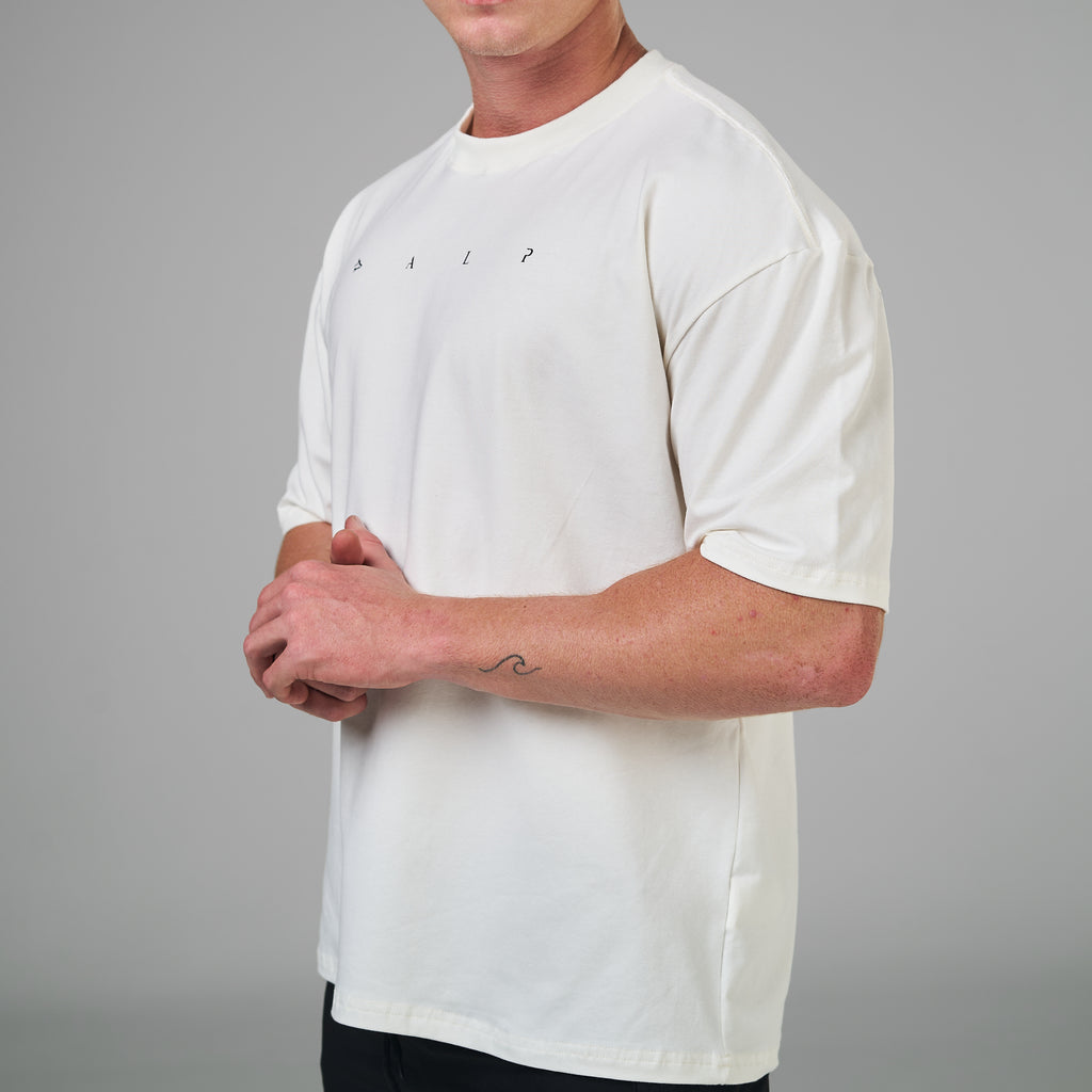 Camiseta Oversized Light Lupus Off White