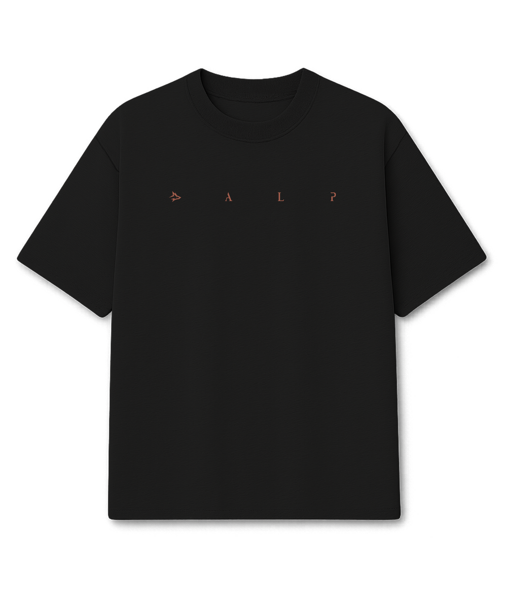 Camiseta Oversized Light Lupus Preto