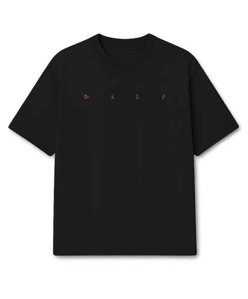 Camiseta Oversized Light Lupus Preto