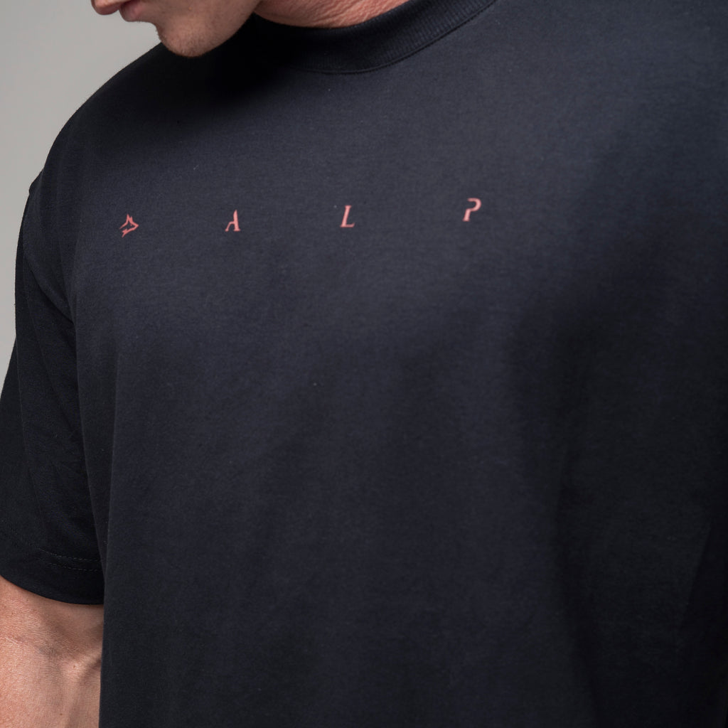 Camiseta Oversized Light Lupus Preto