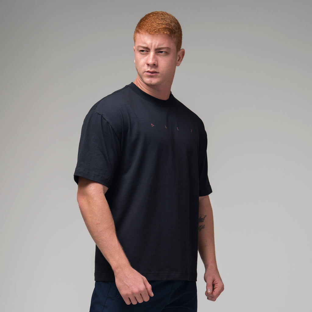 Camiseta Oversized Light Lupus Preto