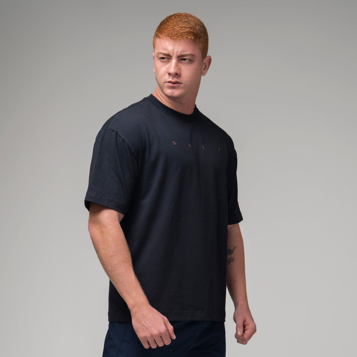 Camiseta Oversized Light Lupus Preto