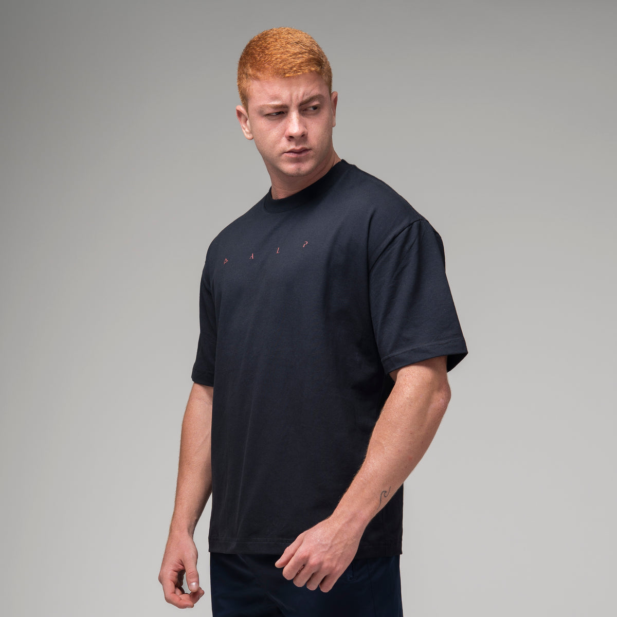 Camiseta Oversized Light Lupus Preto