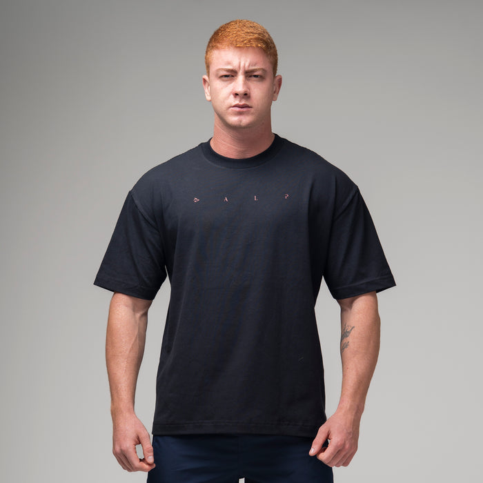 Camiseta Oversized Light Lupus Preto
