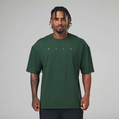 Camiseta Oversized Light Lupus Verde Musgo