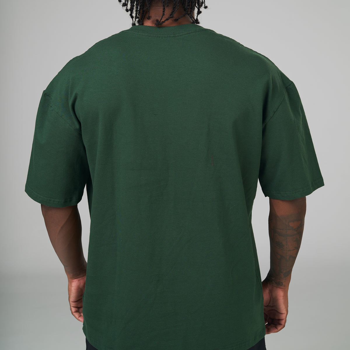Camiseta Oversized Light Lupus Verde Musgo