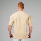 Camiseta Oversized Lupus Bege Duna
