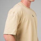 Camiseta Oversized Lupus Bege Duna