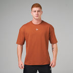 Camiseta Oversized Lupus Marrom Telha