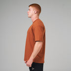 Camiseta Oversized Lupus Marrom Telha