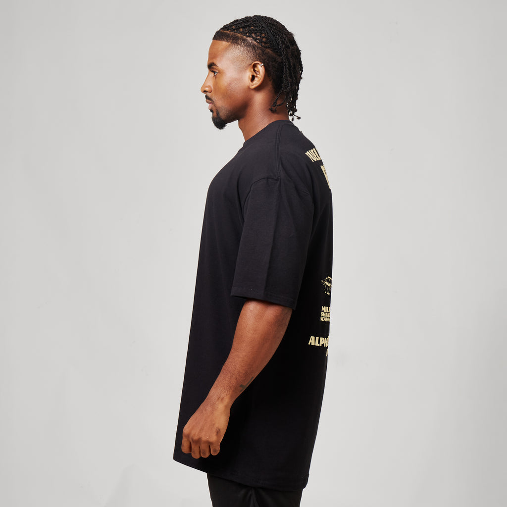 Camiseta Oversized More Carbs Preto