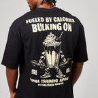 Camiseta Oversized More Carbs Preto