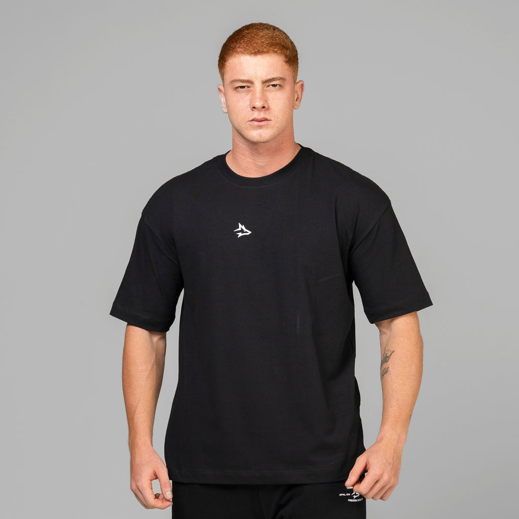 Camiseta Oversized Mosaic Preto