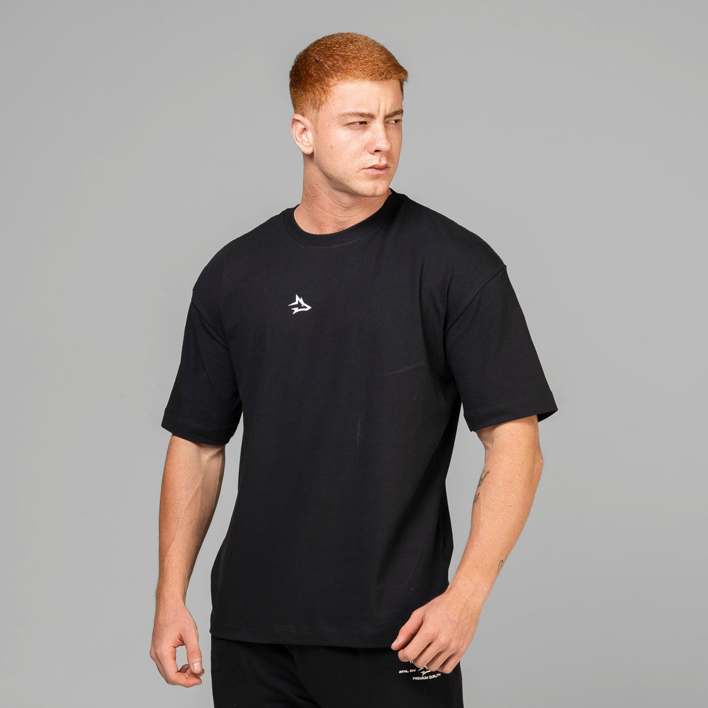 Camiseta Oversized Mosaic Preto