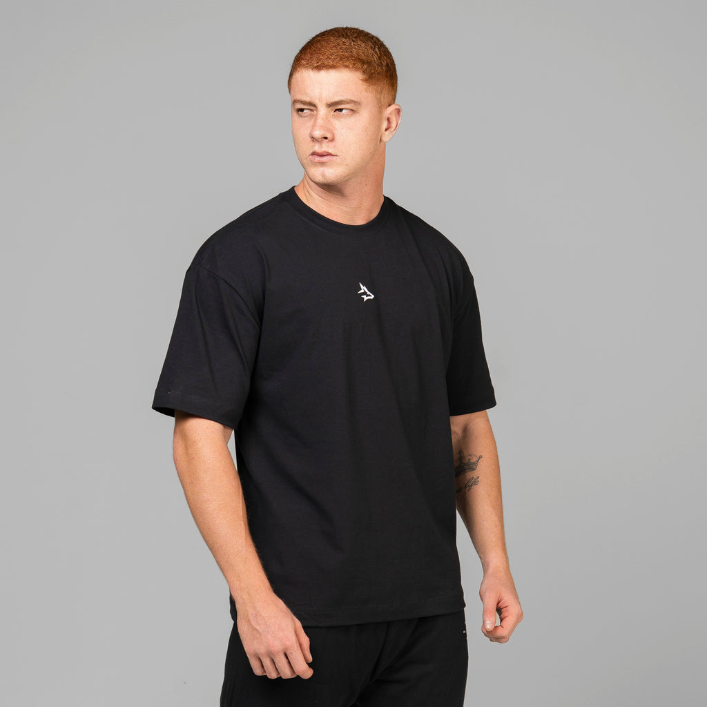 Camiseta Oversized Mosaic Preto