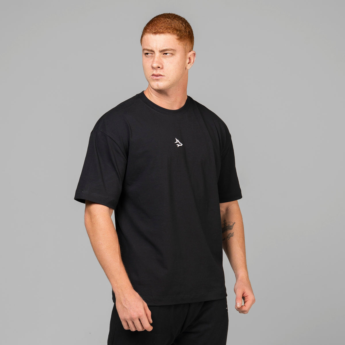 Camiseta Oversized Mosaic Preto