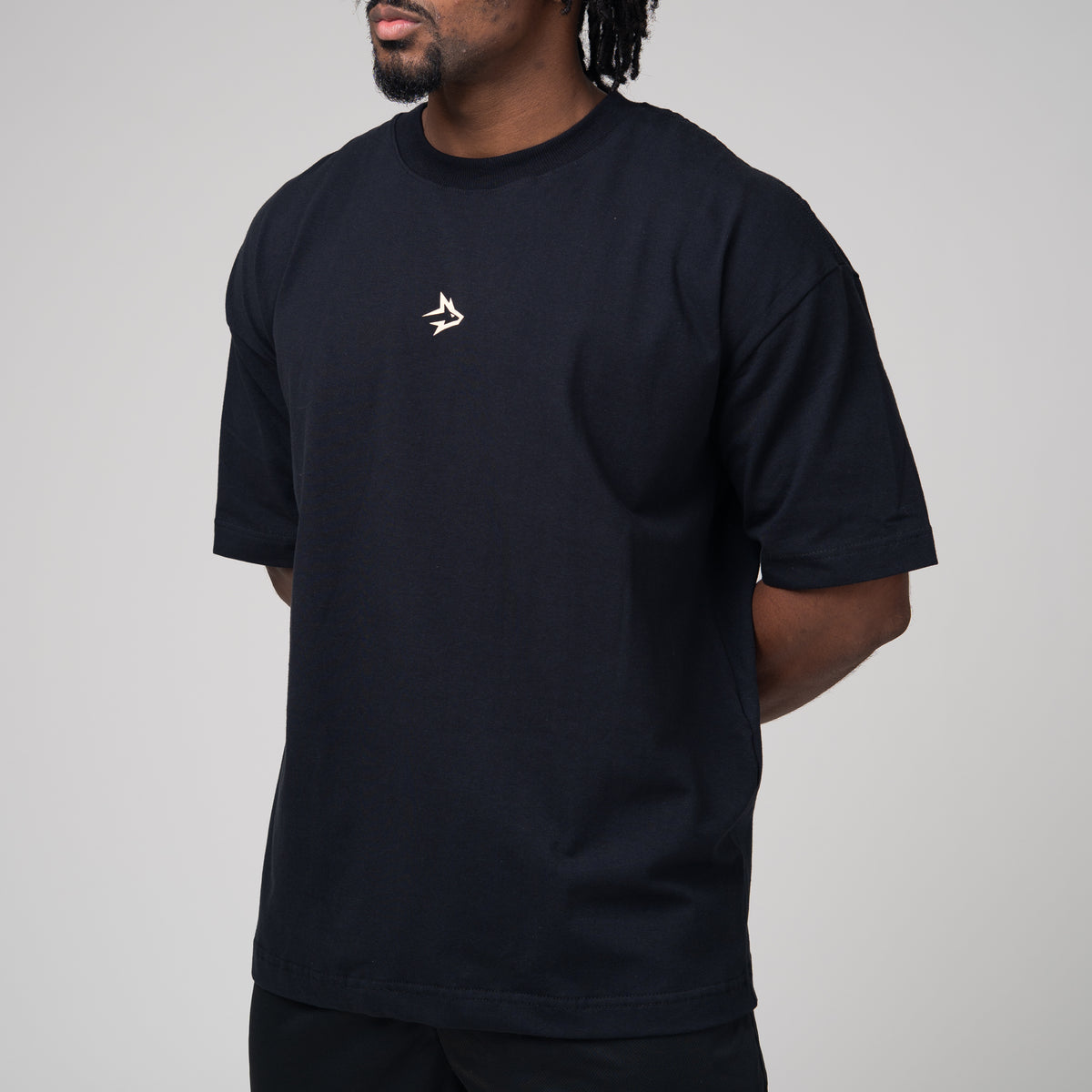 Camiseta Oversized Natural Warrior Preto