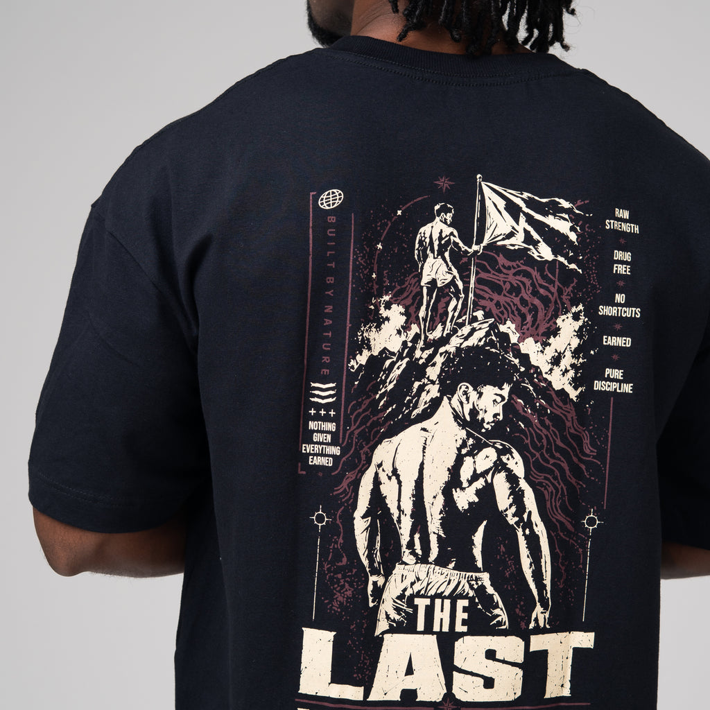 Camiseta Oversized Natural Warrior Preto