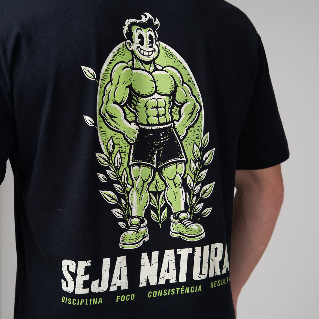 Camiseta Oversized Nature Preto