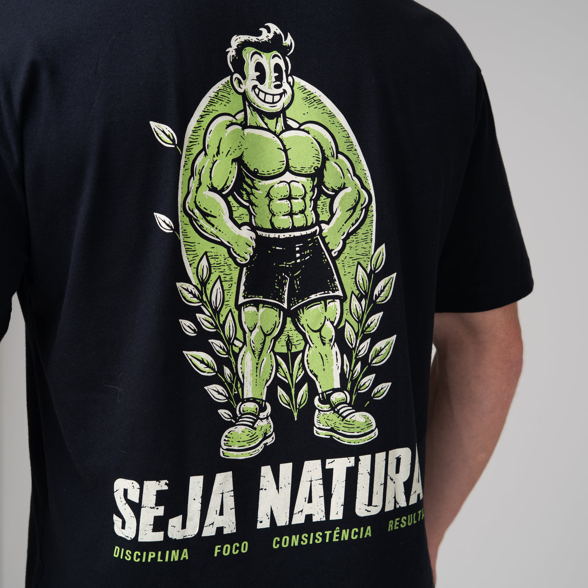 Camiseta Oversized Nature Preto